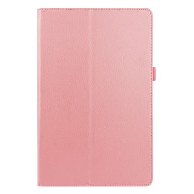 Shop4 - Samsung Galaxy Tab A7 10.4 (2020) Hoes - Book Cover Lychee Roze Shop4 - Samsung Galaxy Tab A7 10.4 (2020) Hoes - Book Cover Lychee Roze