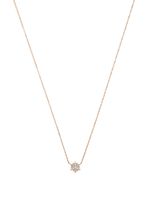 Djula collier en or rose 18ct orné de diamants