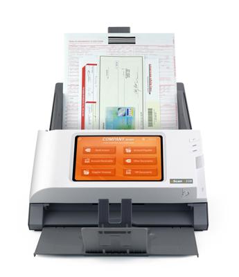 Plustek eScan A350 Enterprise Documentscanner duplex 216 x 5080 mm 600 x 600 dpi 25 pag./min. RJ45, USB 2.0, WiFi