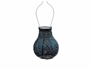 Lumiz - Lampion Bulb - 16cm -  Ikat-Petrol