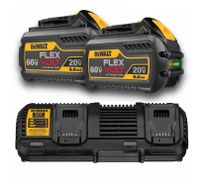 DeWalt DCB132T2-QW Starterset - DCB132 dubbellader voor 18V en FLEXVOLT accu&apos;s + 2x Accu DCB546 - DCB132T2-QW