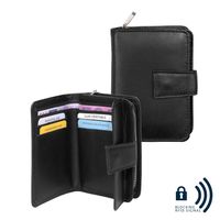 dR Amsterdam 67-Series Rits Portemonnee RFID Zwart - thumbnail