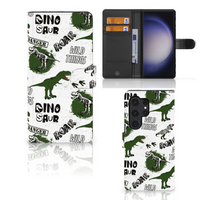 Telefoonhoesje met Pasjes voor Samsung Galaxy S24 Ultra Dinosaurus