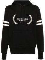 Tommy Hilfiger hoodie en coton à logo brodé - Noir