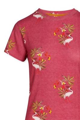 Pip Studio Pip Studio Tanja Short Sleeve My Heron Pink M