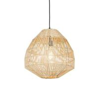 QAZQA Landelijke hanglamp rotan 41 cm - Bishop - thumbnail