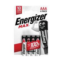 Energizer Max LR03/AAA Alkaline batterijen - 4 stuks. - thumbnail