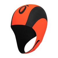 Orca Neopreen swim cap zwart/oranje XXL