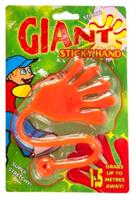 Toys Amsterdam plakhand Giant junior 15 cm siliconen oranje