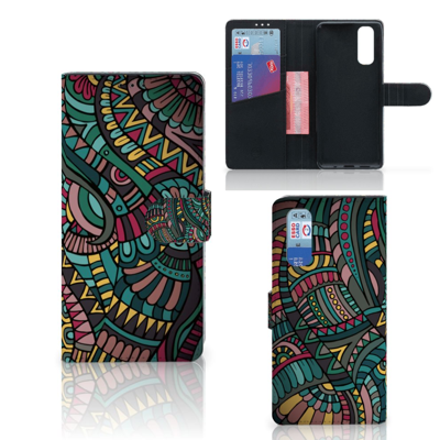 OPPO Find X2 Telefoon Hoesje Aztec OPPO Find X2 Telefoon Hoesje Aztec