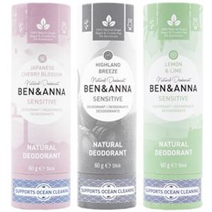 Vegan Sensitive Deodorant Stick in Kartonnen Push Up