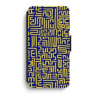 Majorelle Blue Print: iPhone XR Flip Hoesje - thumbnail