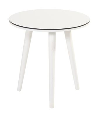 Hartman Outdoor Ronde Bistrotafel Sophie HPL, 45 x 45cm - Wit Hartman Outdoor Ronde Bistrotafel Sophie HPL, 45 x 45cm - Wit