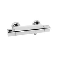 Opbouw Douchekraan Thermostatisch Sapho Mixona 2-knop Chroom Sapho - thumbnail