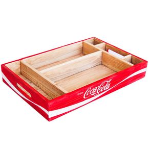 Coca-Cola Houten Krat Bureau Organiser