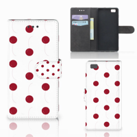 Huawei Ascend P8 Lite Book Cover Cherries