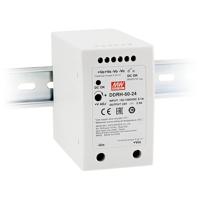 Mean Well DDRH-60-5 DC/DC-converter 5 V 10 A 50 W Aantal uitgangen: 1 x Inhoud 1 stuk(s)