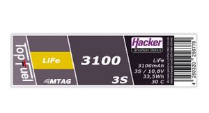 Hacker Motor 93100351 onderdeel en accessoire voor radiografisch bestuurbare modellen Batterij/Accu