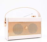 GPO GPODARCYCR Darcy Portable Radio Cream & Gold