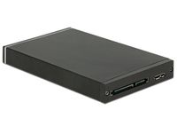 DeLOCK 47226 behuizing voor opslagstations HDD-/SSD-behuizing Zwart 2.5" - thumbnail