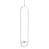 höfats - Spin 90/900 hanger zilver - accessoires voor Spin 90 en 900 tafelvuren, bio-ethanolhaard, tafelhaard - hangoplossing van roestvrij staal - voor binnen en buiten