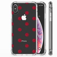 Apple iPhone Xs Max Beschermhoes Cherries