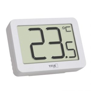 TFA-Dostmann 30.1065.02 insteekthermometer Elektronische omgevingsthermometer Binnen Wit