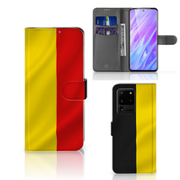 Samsung Galaxy S20 Ultra Bookstyle Case Belgische Vlag