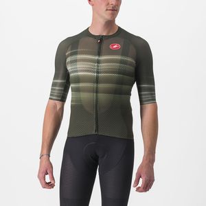 Castelli Climber&apos;s 3.0 SL2 korte mouw fietsshirt groen heren XXL