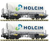 6660047 N 2-delige set ketelwagen Uacns, Holcim, Ep.VI