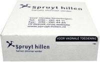 Spruyt Hillen Sticker vaginale toediening (1000 st) - thumbnail