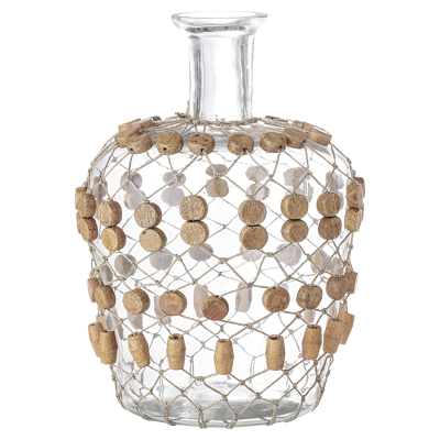 Bloomingville 82046345 vaas Flesvormige vaas Glas Bruin, Transparant Bloomingville 82046345 vaas Flesvormige vaas Glas Bruin, Transparant