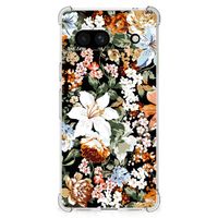 Case voor Google Pixel 7A Dark Flowers - thumbnail