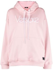 Versace hoodie Re-Edition 1978 à logo brodé - Rose