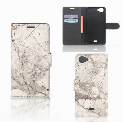 Wiko Rainbow Jam Bookcase Marmer Beige Wiko Rainbow Jam Bookcase Marmer Beige