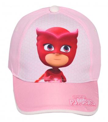Disney basketbalpet PJ Masks meisjes katoen roze/rood maat 50 Disney basketbalpet PJ Masks meisjes katoen roze/rood maat 50