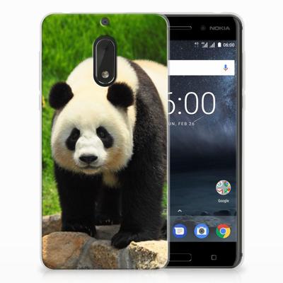 Nokia 6 TPU Hoesje Panda