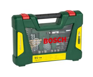 Bosch Accessories 2607017195 V-Line Universeel boor assortiment TiN 91-delig