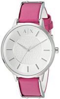 Horlogeband Armani Exchange AX5322 Leder Roze 16mm - thumbnail