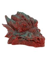 Kristallen Draken Schedel Obsidiaan Orgoniet - 10 cm