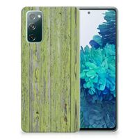 Samsung Galaxy S20 FE Bumper Hoesje Green Wood - thumbnail