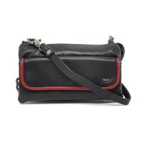 Berba Schoudertasje Soft Zwart-Rood