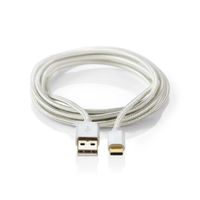 Nedis CCTB60600AL20 Kabel Usb 2.0 Type-c Male - A Male 2,0 M Aluminium