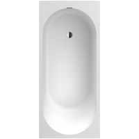 Ligbad Villeroy & Boch Oberon Quaryl 180 x 80 Met Poten Inclusief Overloopcombinatie Wit Alpin Villeroy en Boch