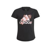 adidas Performance sport T-shirt zwart
