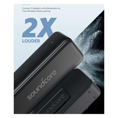 Anker A3109011 draagbare luidspreker 24 W Draadloze stereoluidspreker Zwart