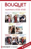 Bouquet e-bundel nummers 4133 - 4140 - Sharon Kendrick, Julia James, Caitlin Crews, Cathy Williams, Susan Stephens, Dani Collins, Bella Frances, Trish Morey - ebook