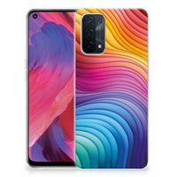 TPU Hoesje voor OPPO A93 5G Regenboog - thumbnail