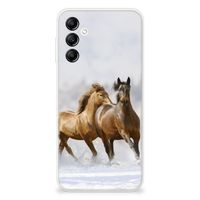 Samsung Galaxy A14 5G TPU Hoesje Paarden - thumbnail