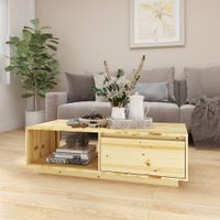 Salontafel 110x50x33,5 cm massief vurenhout